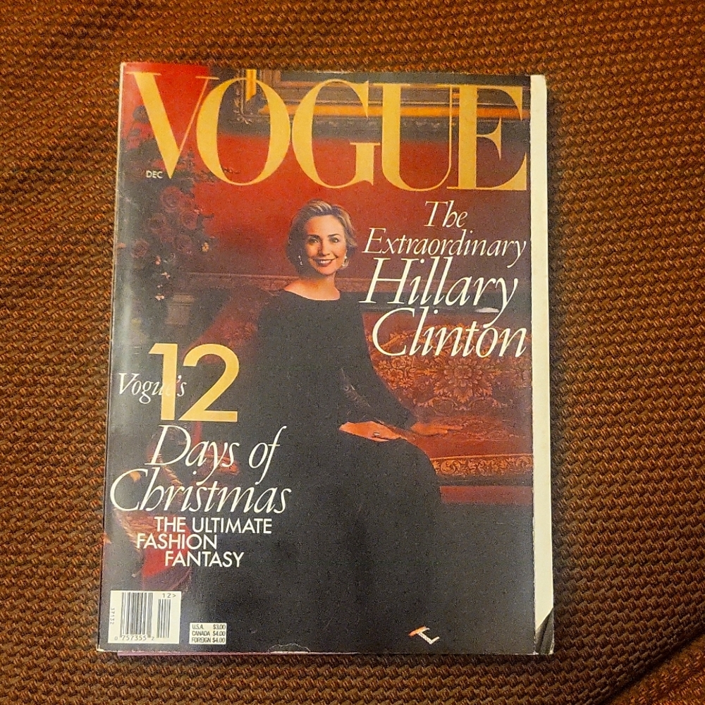 Vogue Magazine, December 1998